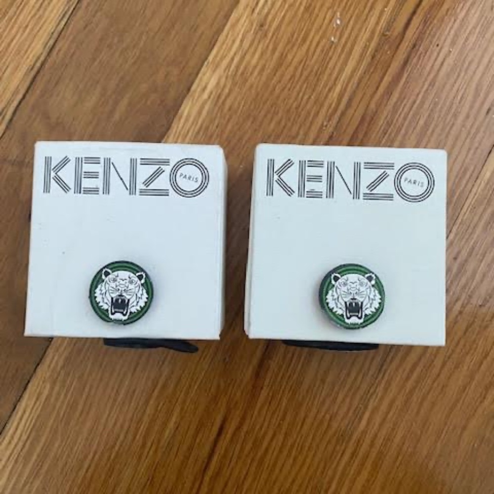 BNWTs Kenzo Rose Gold Tiger Ring and Matching Necklace Set